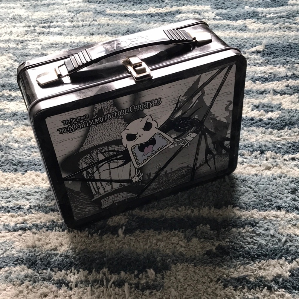 Nightmare Before Christmas tin lunch box.